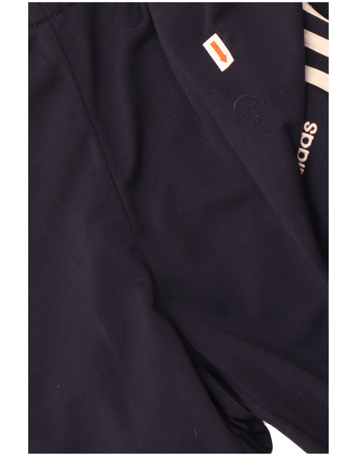 Adidas Træningsdragtsbukser til kvinder UK 8/10 Small Navy Blue Polyester