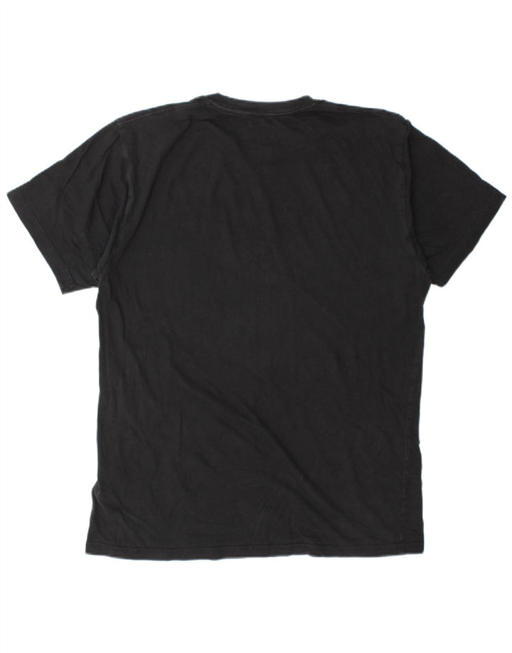 Vans Herre Classic Fit T-Shirt Top Medium Sort Bomuld