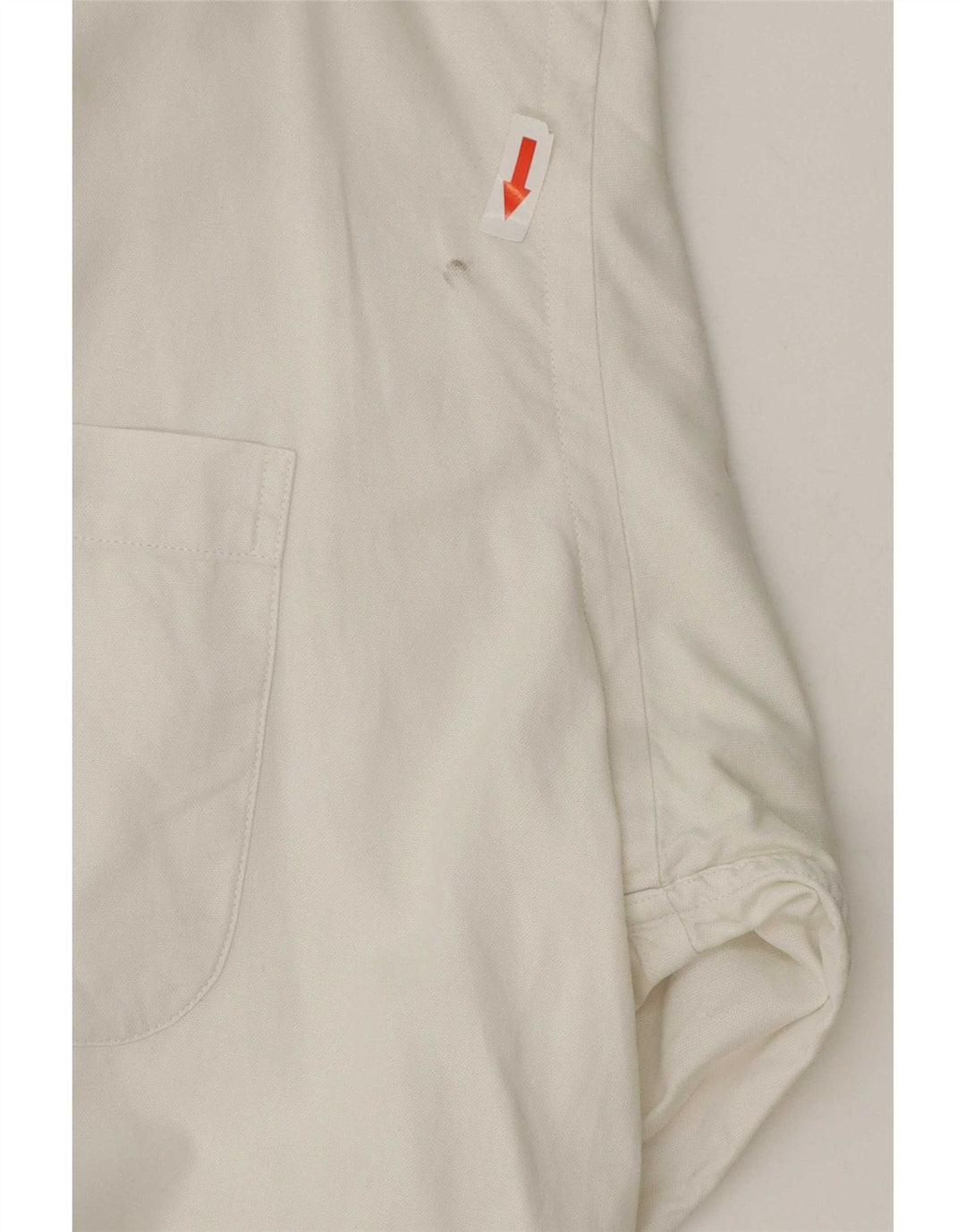 Lacoste Herreskjorte str. 42 Stor hvid bomuld