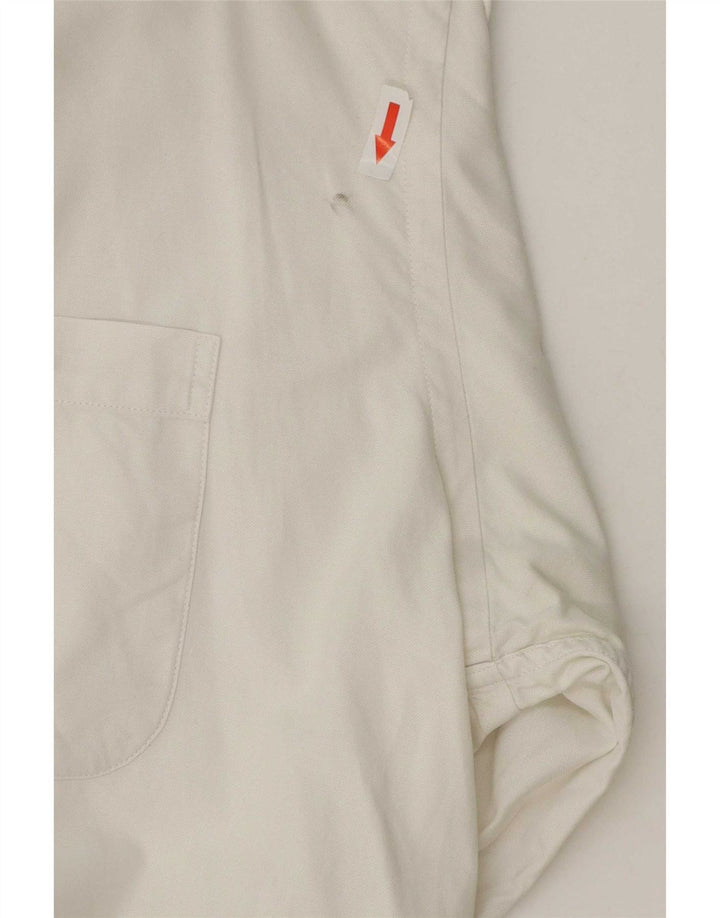 Lacoste Herreskjorte str. 42 Stor hvid bomuld