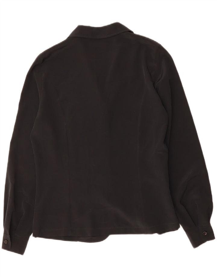 RENATO BALESTRA Dameskjortebluse IT 44 Medium Sort Polyester