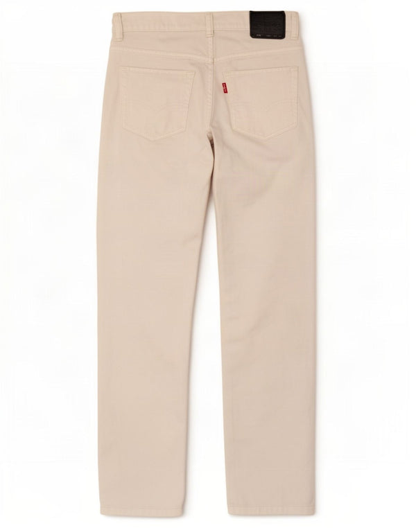 Levi's Boys 510 Super Skinny Jeans 13-14 år W27 L27 Hvid Bomuld
