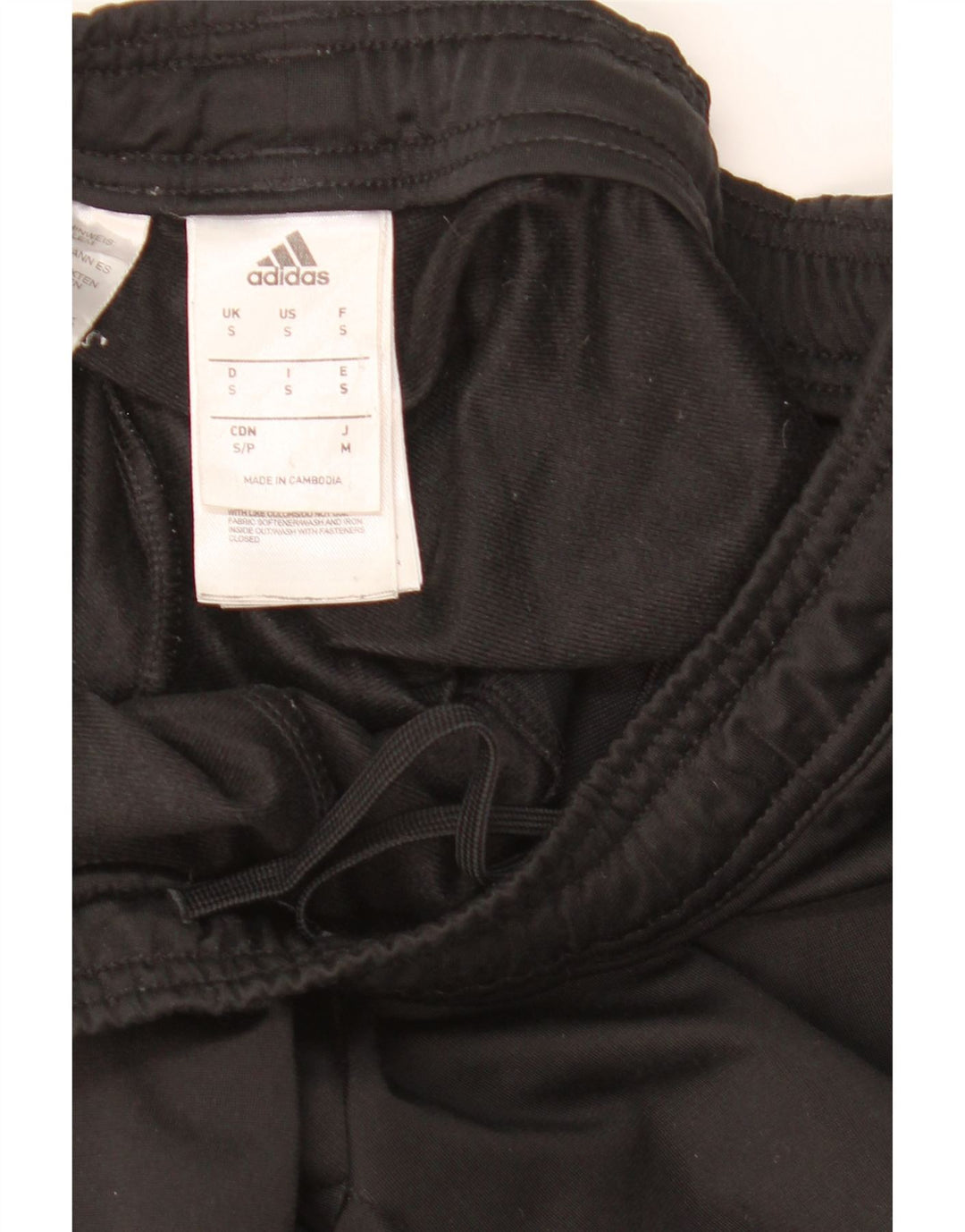 Adidas Træningsdragtsbukser til mænd Small Black Polyester