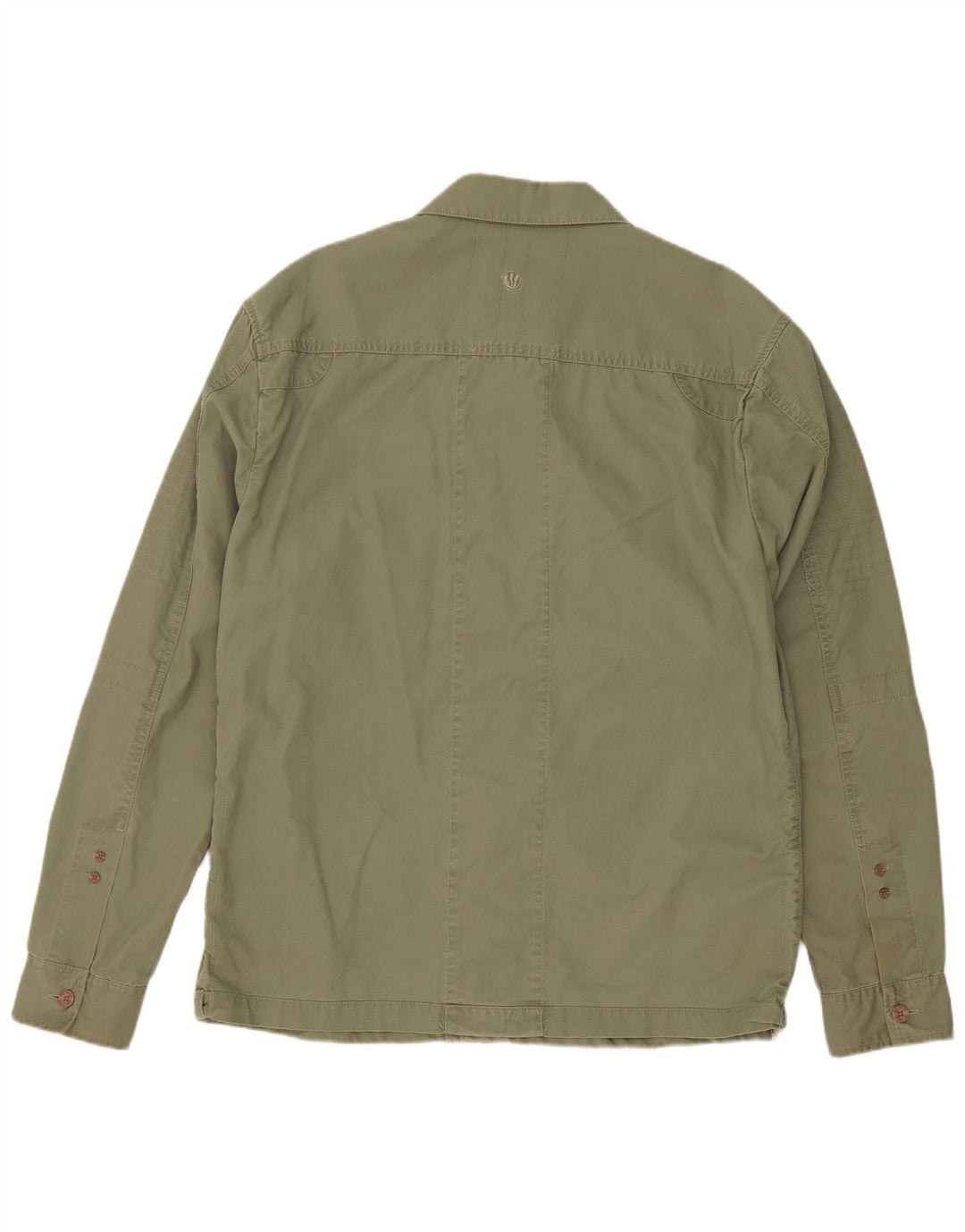 Fat Face Herre Utility Jacket UK 38 Medium Khaki Cotton