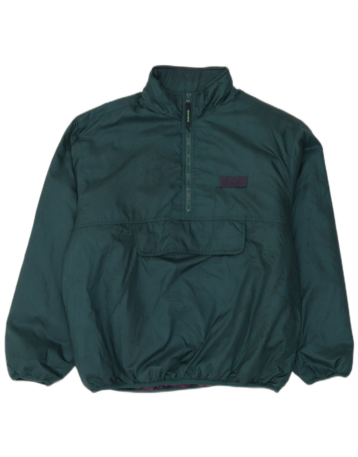Eddie Bauer Herre Pullover Loose Fit Polstret Jakke UK 38 Medium Green