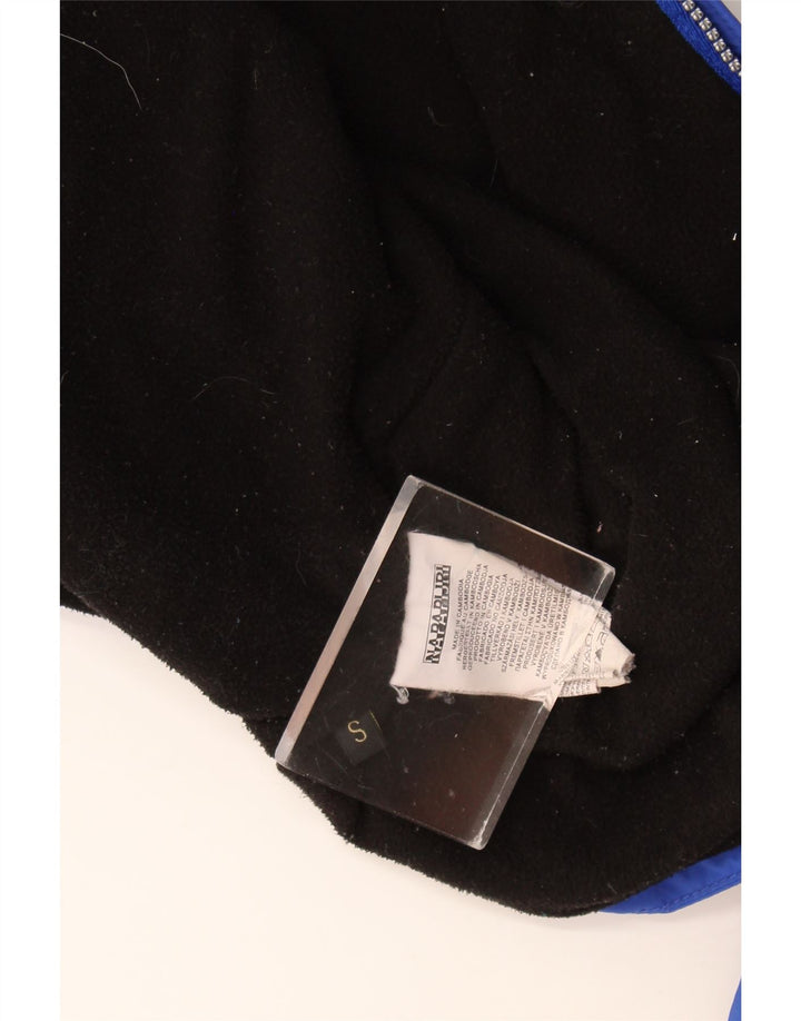 Napapijri Herre Grafisk Hættejakke Anorak UK 36 Lille Blå Polyester