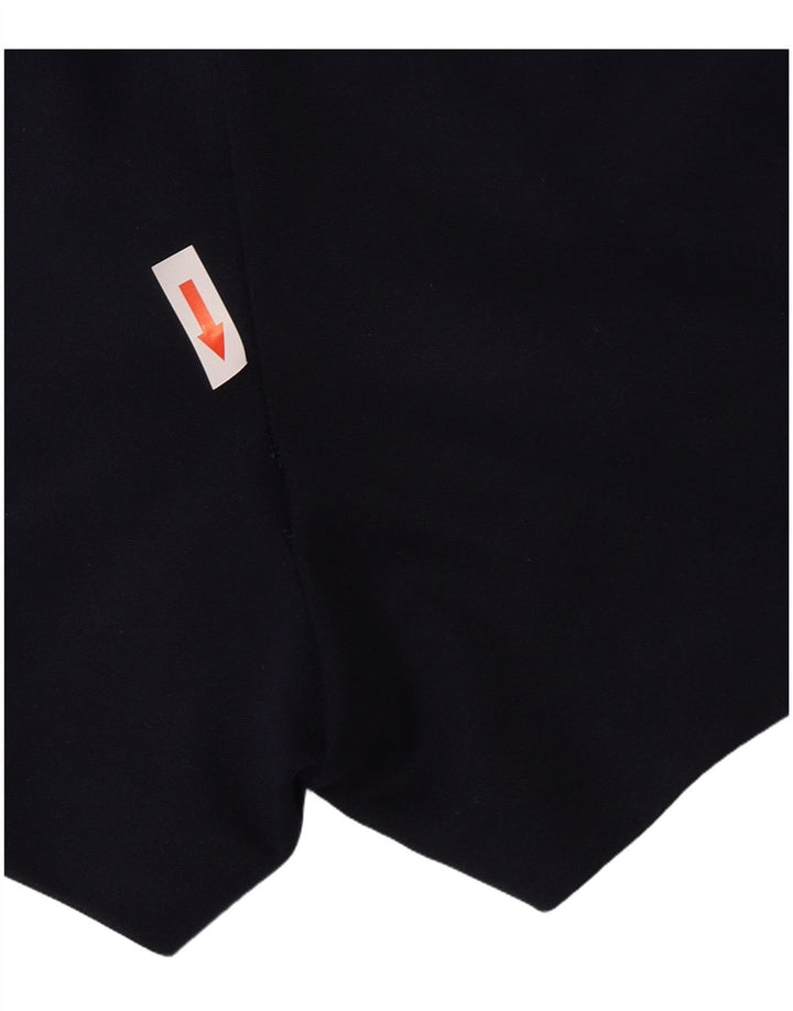 Vintage Chino Shorts til mænd IT 50 Large W32 Navy Blue Polyester