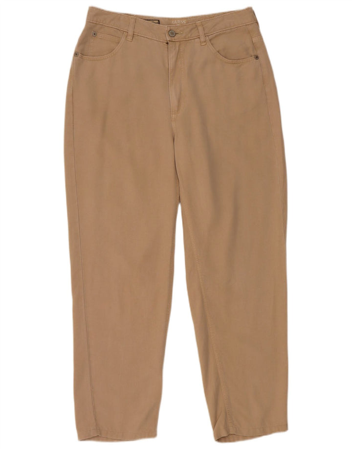 GUESS Dame Mom Jean Højtaljede tilspidsede jeans W29 L27 Beige