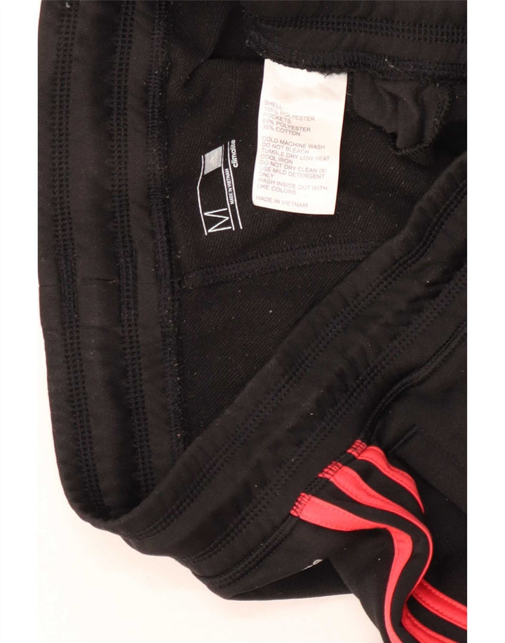 Adidas Dame Climalite Træningsdragt Bukser UK 14 Medium Sort Polyester