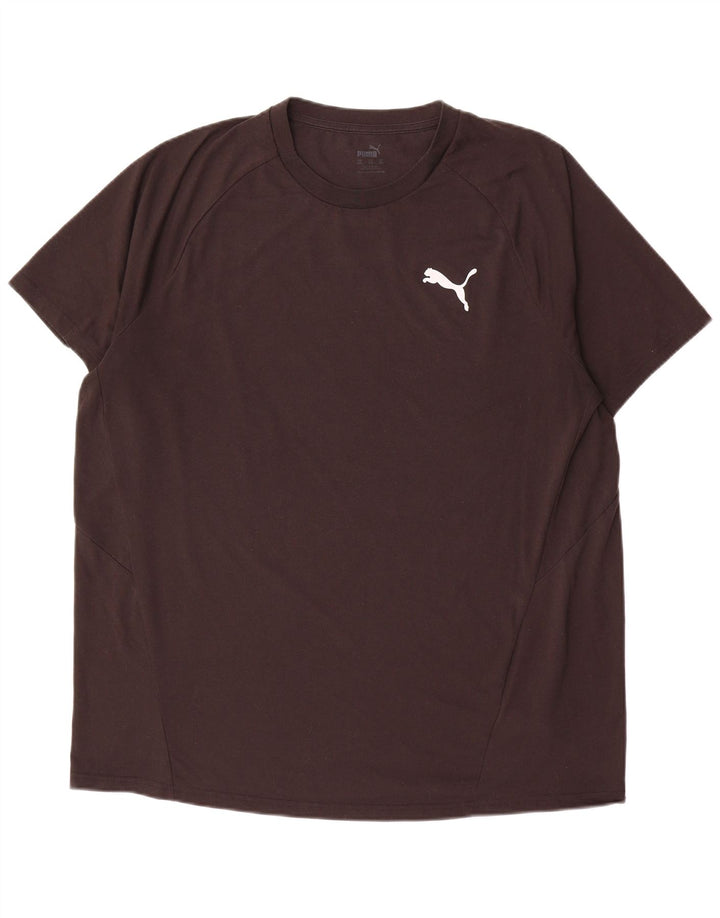 Puma Herre T-Shirt Top 2XL Sort Polyester