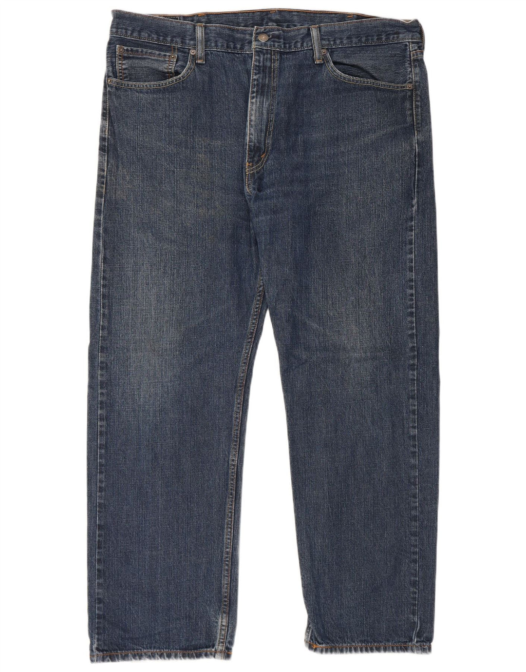 Levi's Herre 505 Straight Jeans W40 L30 Blå Bomuld
