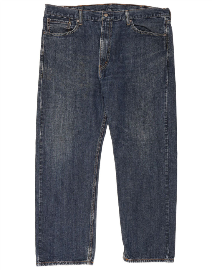Levi's Herre 505 Straight Jeans W40 L30 Blå Bomuld