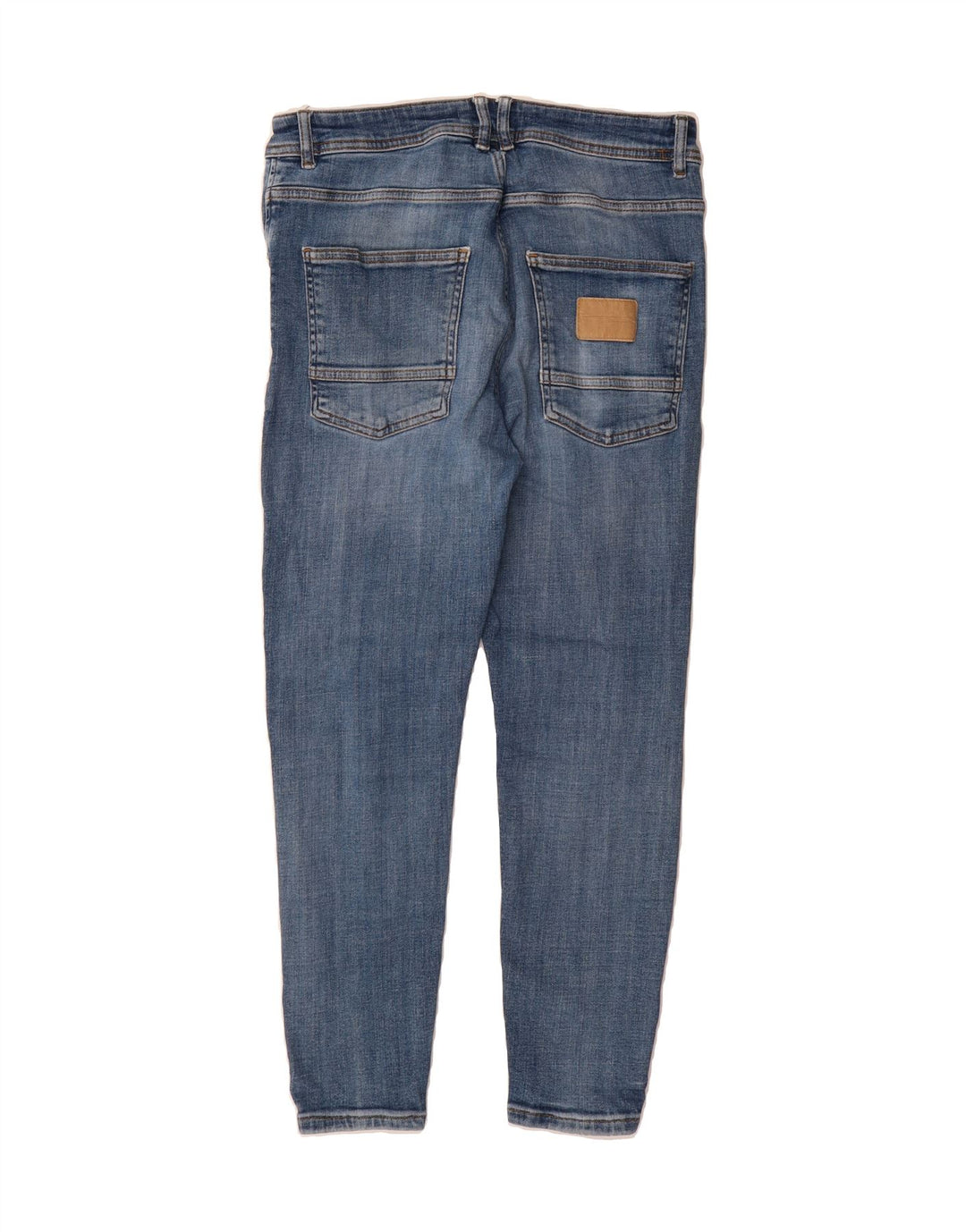 ZARA Womens Slim Jeans EU 42 Large W32 L25 Blue Cotton Vintage Zara and Second-Hand Zara from Messina Hembry 