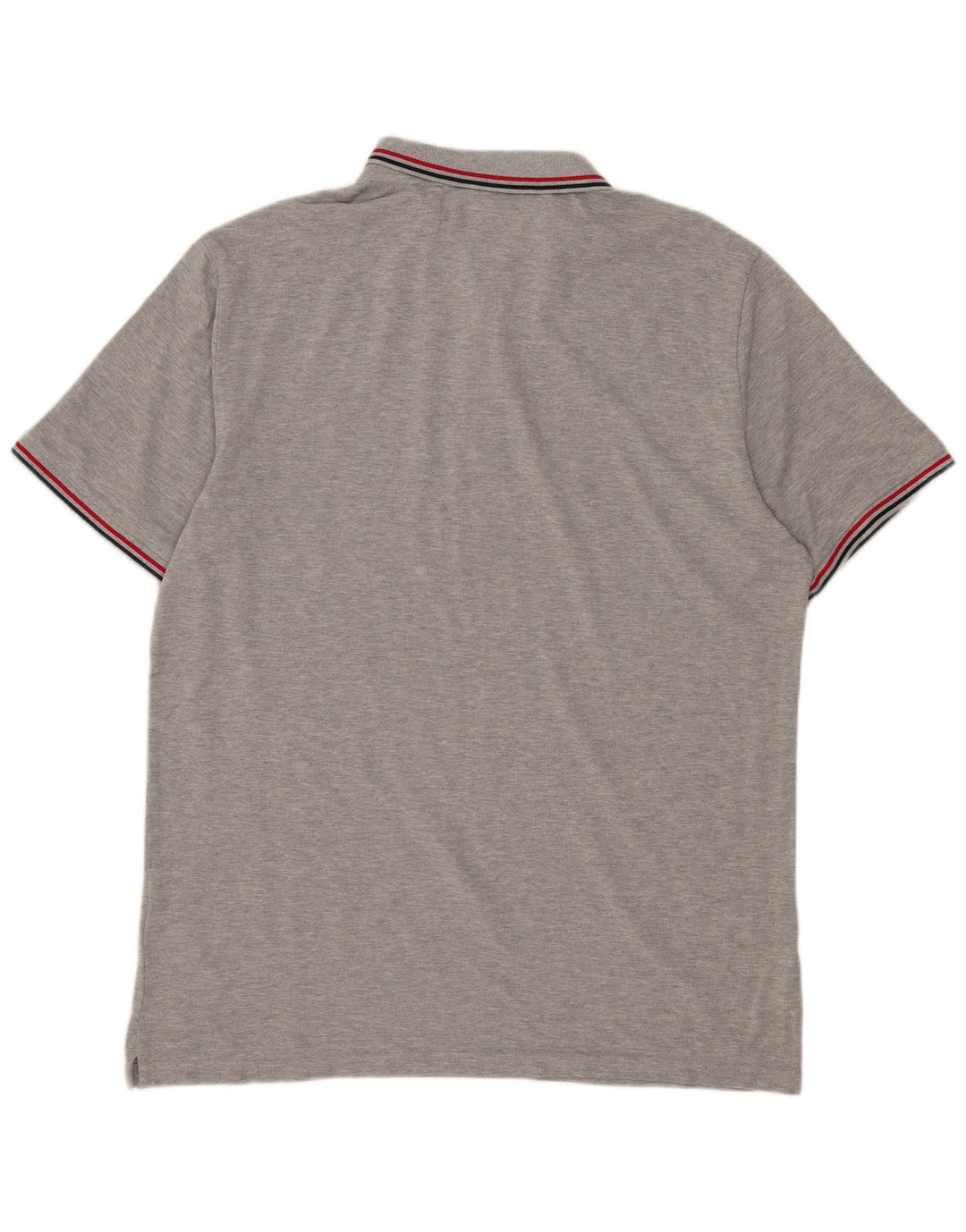 SUPERDRY Polo Shirt til mænd 2XL Grå Bomuld