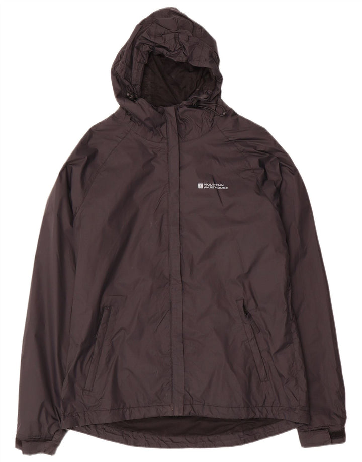Mountain Warehouse Dame Oversized Hætte regnjakke UK 10 Small Black