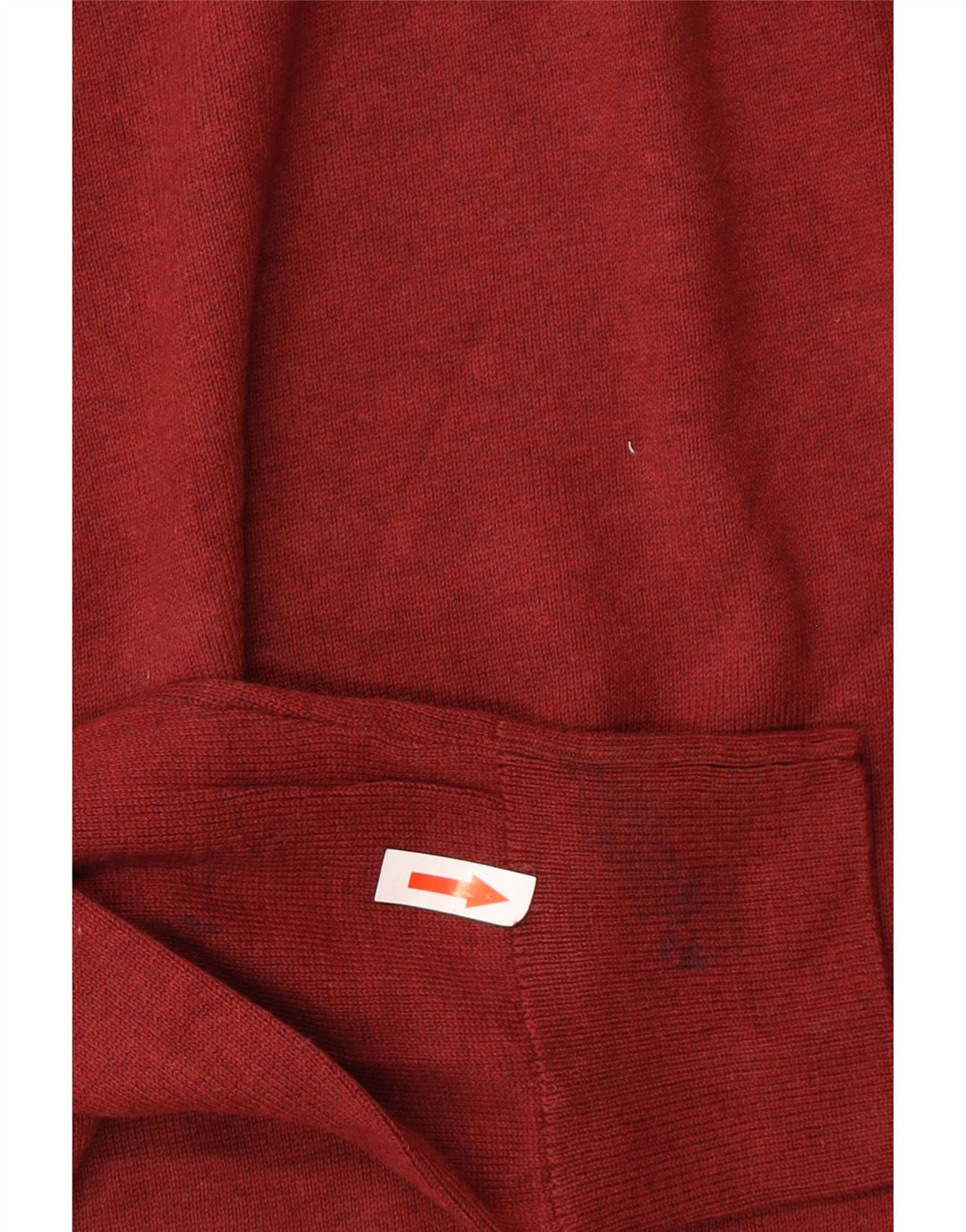 Marks & Spencer Herre sweater med rund hals, medium rødbrun bomuld