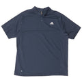 Adidas Herre Aeroready T-Shirt Top XL Navy Blue Polyester
