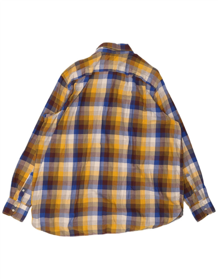 Tommy Hilfiger Herre høj Regular Fit skjorte 2XL flerfarvet ternet bomuld