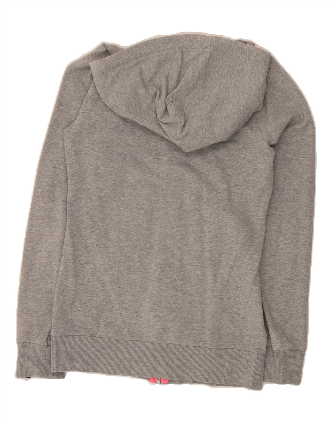 NIKE Womens Zip Hoodie Sweater UK 10 Small Grey Vintage Nike and Second-Hand Nike from Messina Hembry 