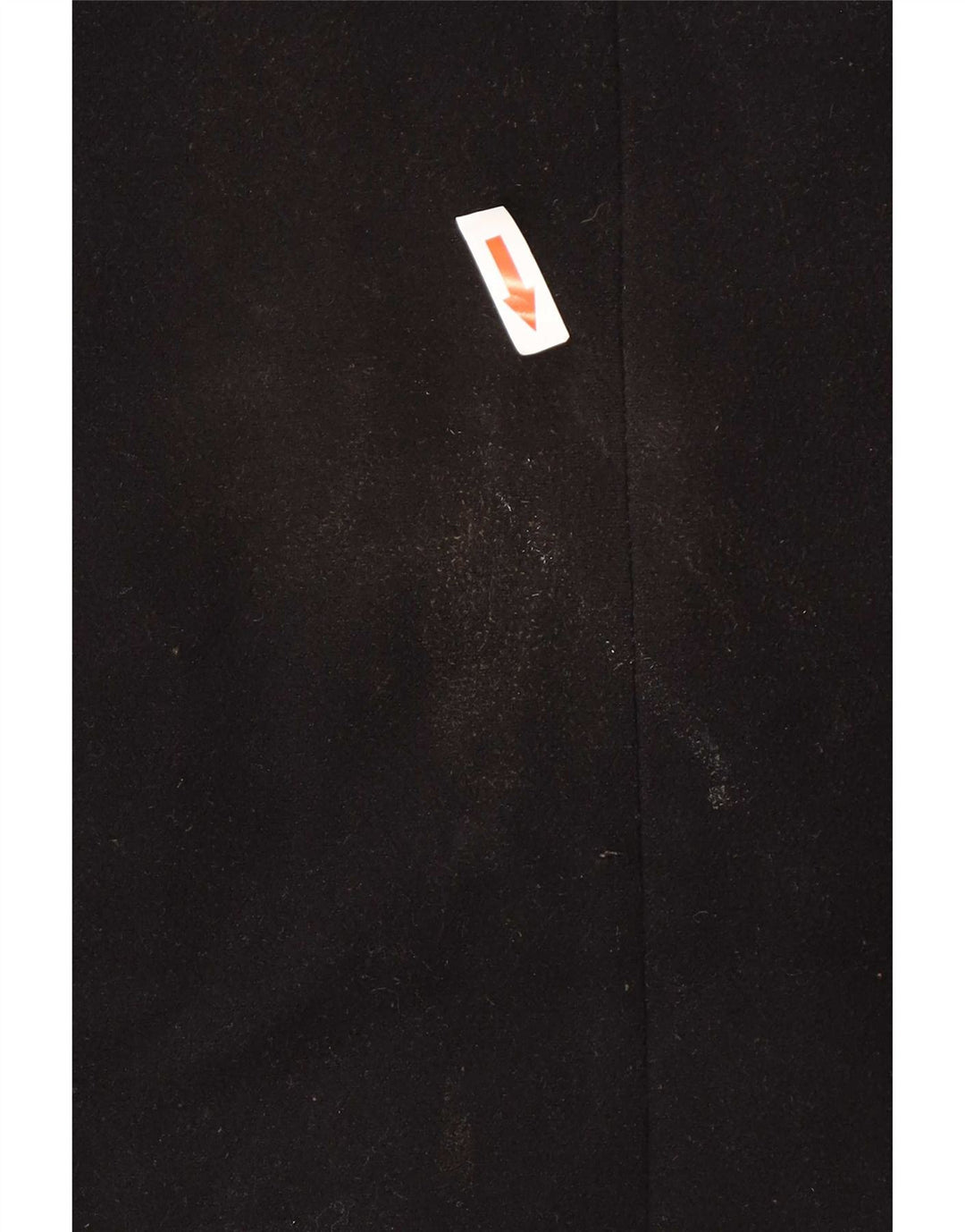 Topshop Dame Oversized Overfrakke UK 8 Small Black Polyester