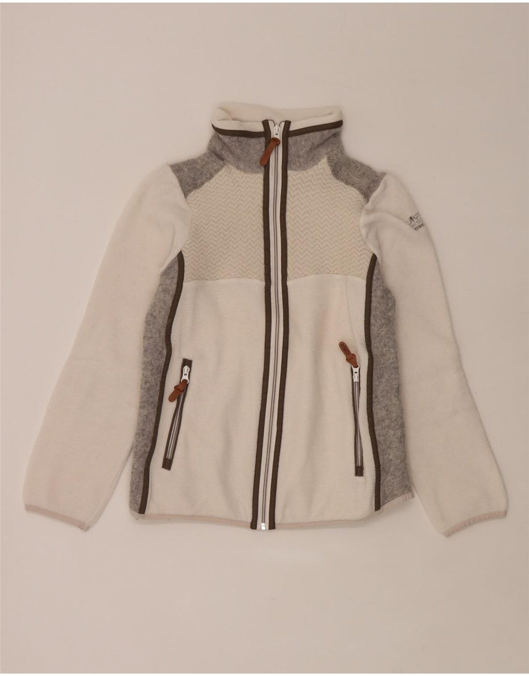 CMP Fleecejakke til kvinder UK 10 Small White Colourblock