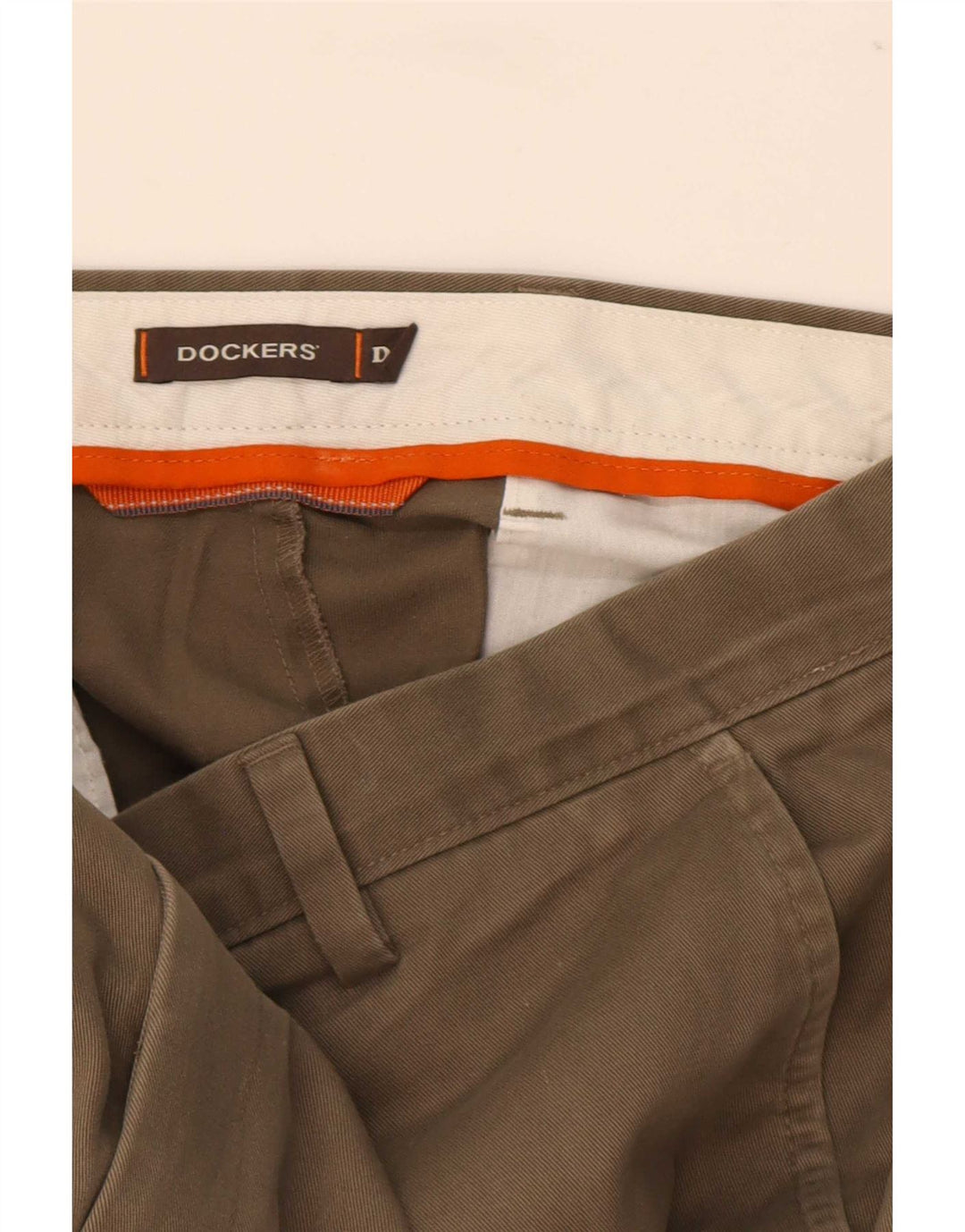 Dockers Straight Cargo bukser til mænd W38 L32 Khaki Bomuld