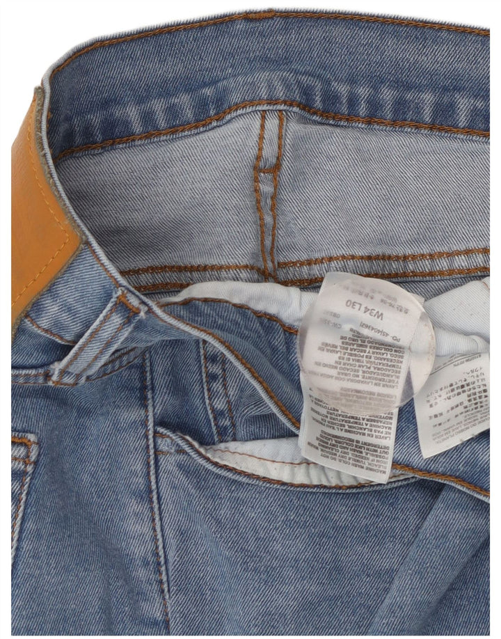 Levi's Slim Jeans til mænd W34 L30 blå bomuld
