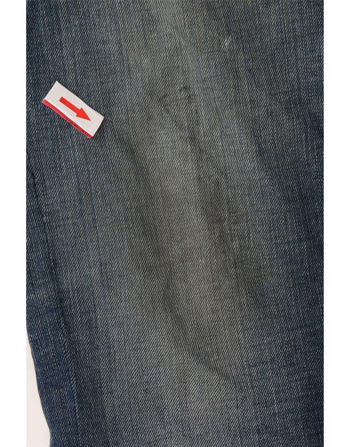 Levi's Herre 504 lige jeans W36 L27 blå bomuld
