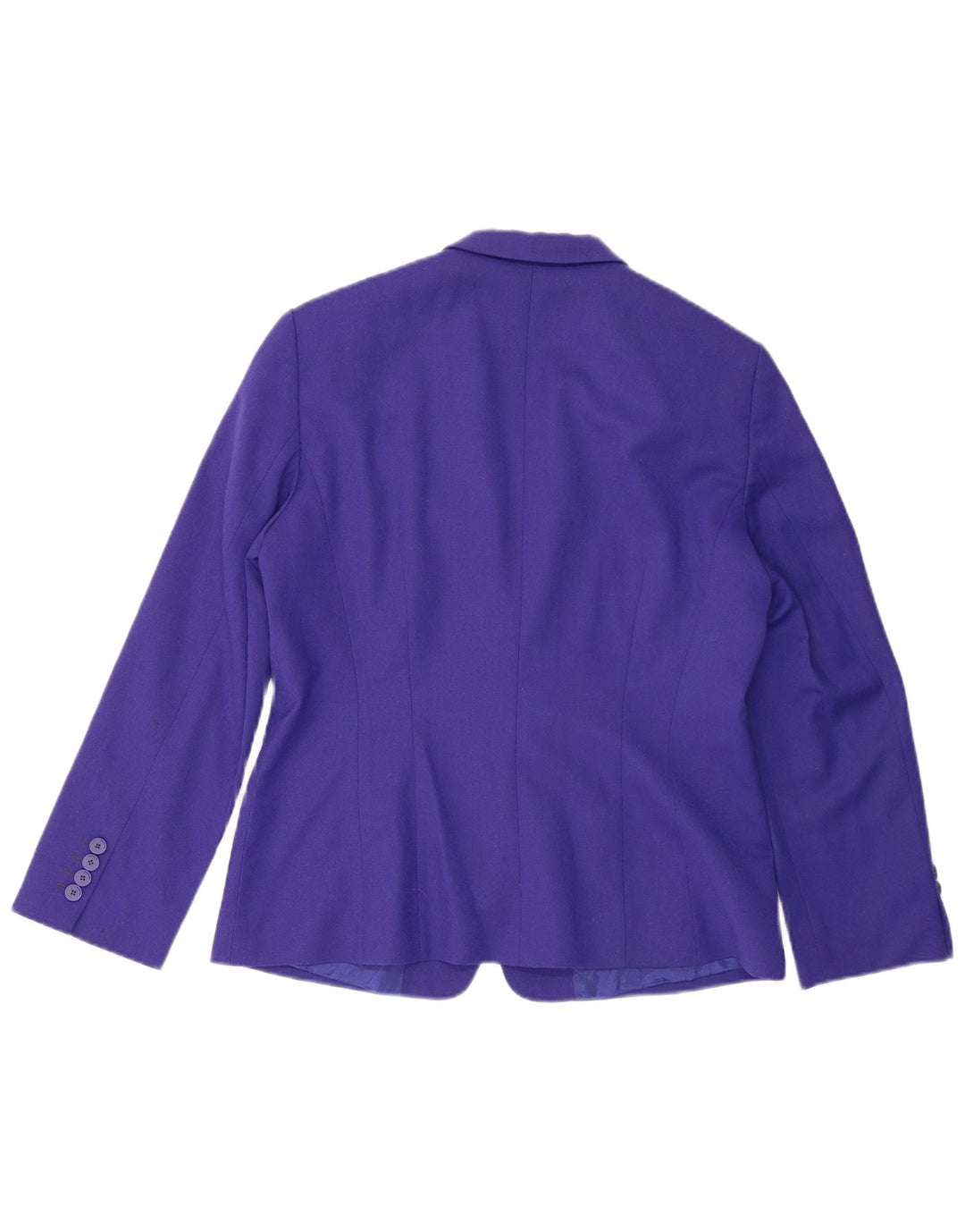 Hugo Boss Dame 3-knaps blazerjakke UK 12 Medium Purple Virgin Wool