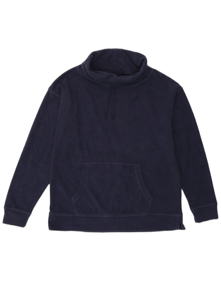 Fat Face Dame Relaxed Fit Sweatshirt Jumper UK 14 Medium Navy Blue