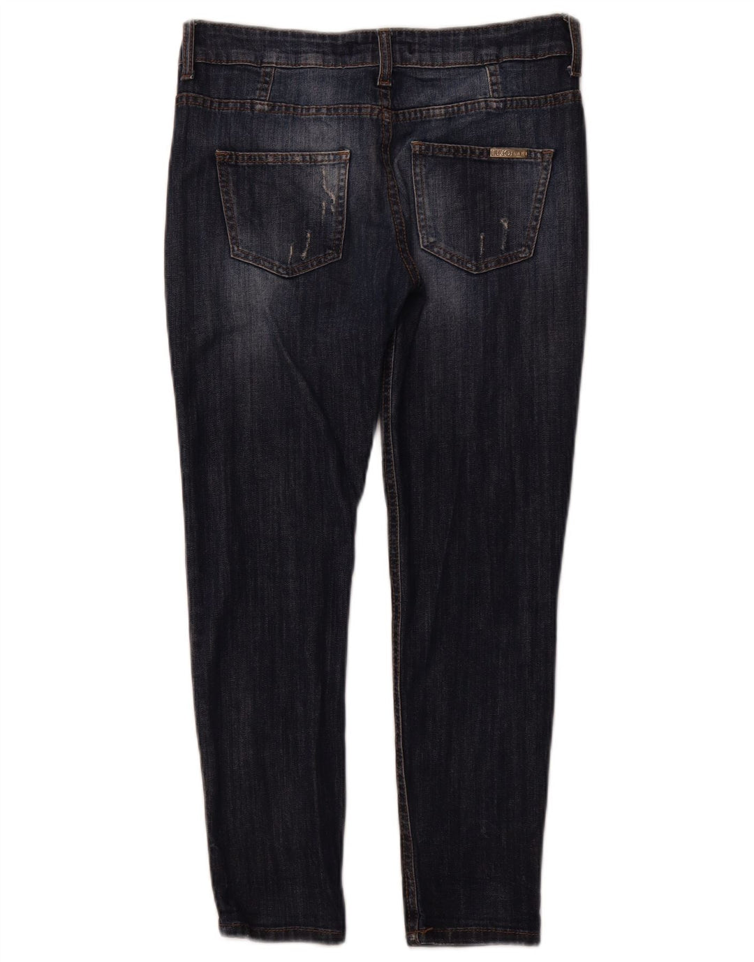 LIU JO Womens Cropped Jeans W30 L25 Navy Blue