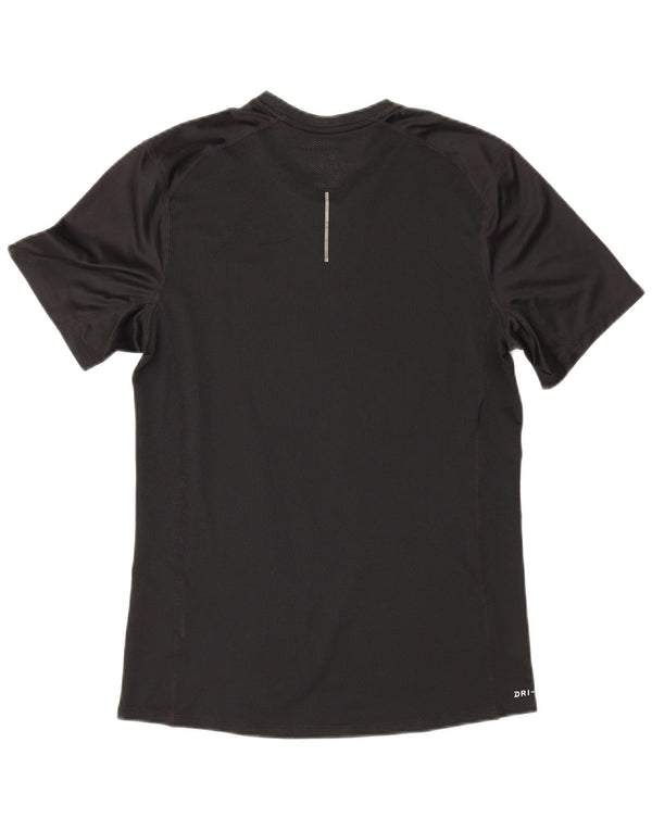 Nike Herre Dri Fit T-Shirt Top Lille Sort