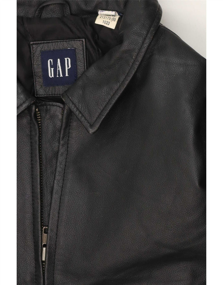 Gap Boys Læderjakke 13-14 år Sort
