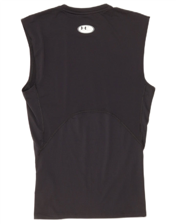 Under Armour Herre Heat Gear Vest Top Medium Sort Polyester