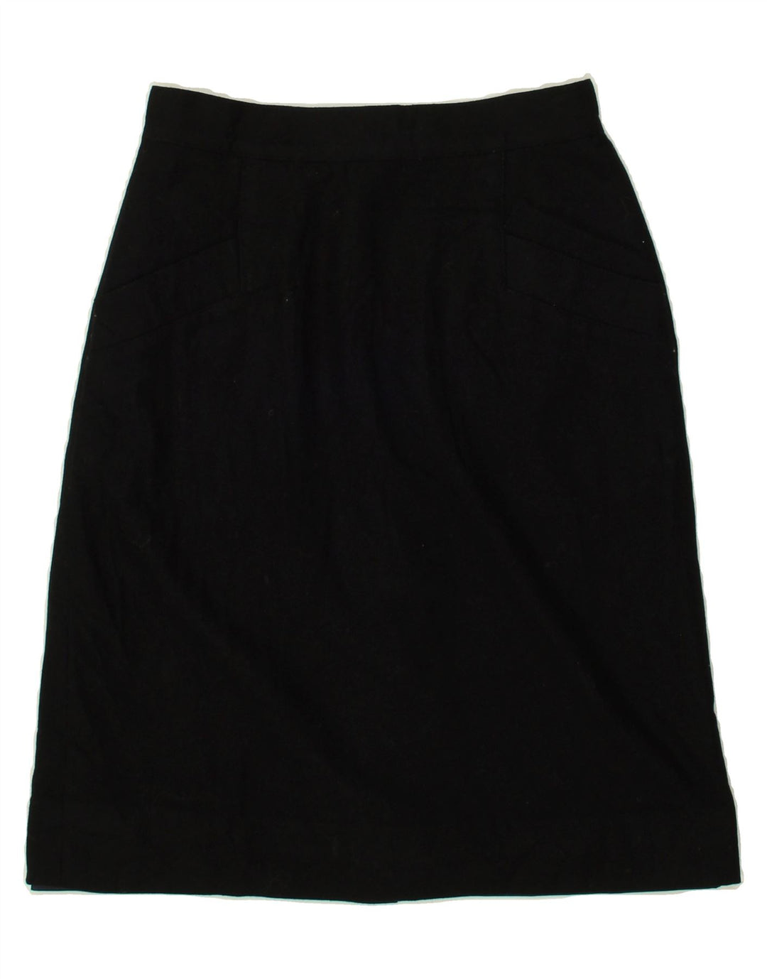 BENETTON Womens A-Line Skirt W27 Small  Black Vintage Benetton and Second-Hand Benetton from Messina Hembry 