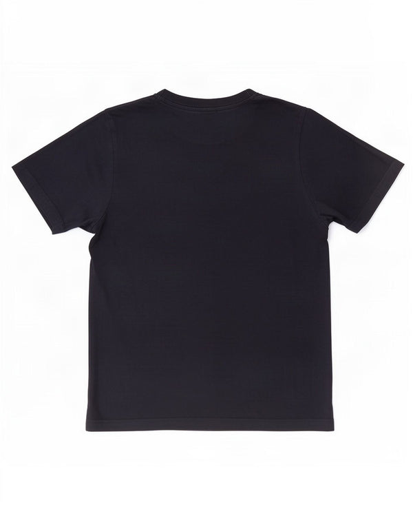 Kappa Mens Graphic T-Shirt Top Medium Navy Blue Cotton