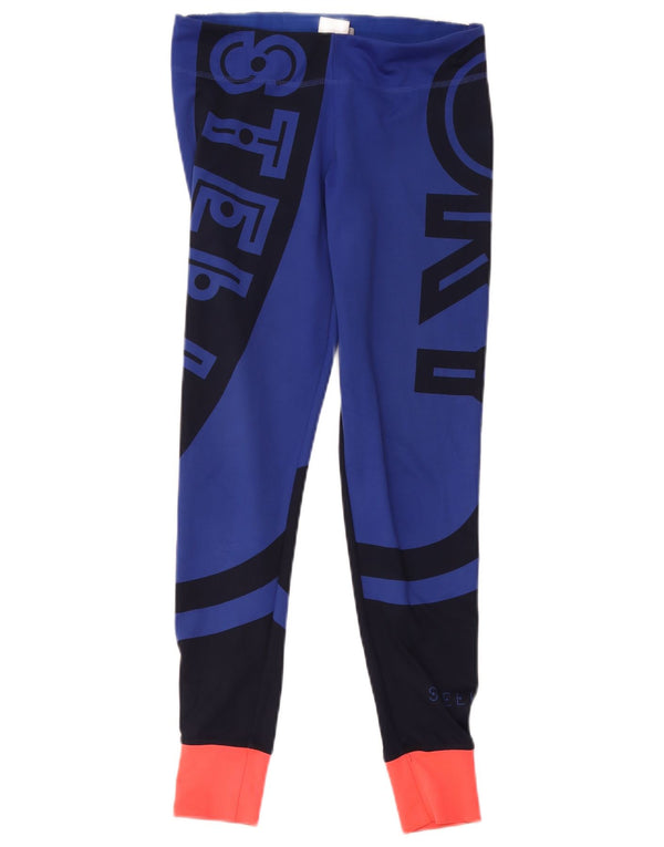 Adidas Dame Stella Træningsdragt Bukser Joggers UK 8/10 Small Blue