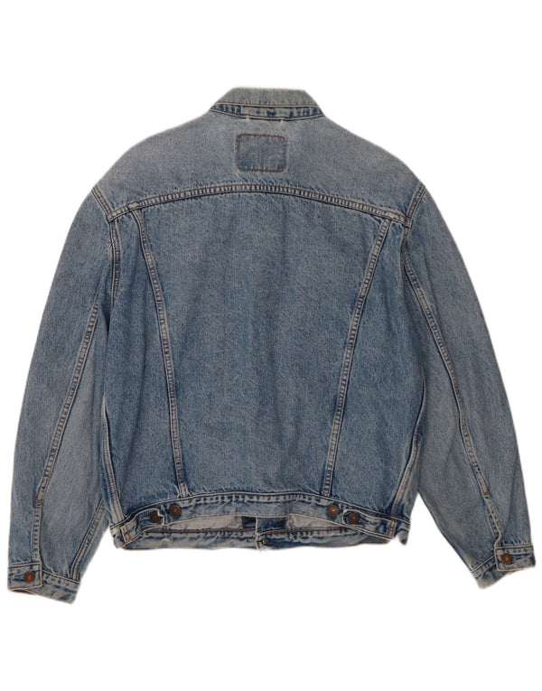 Levi's Herre denimjakke UK 40 Large Blue Cotton