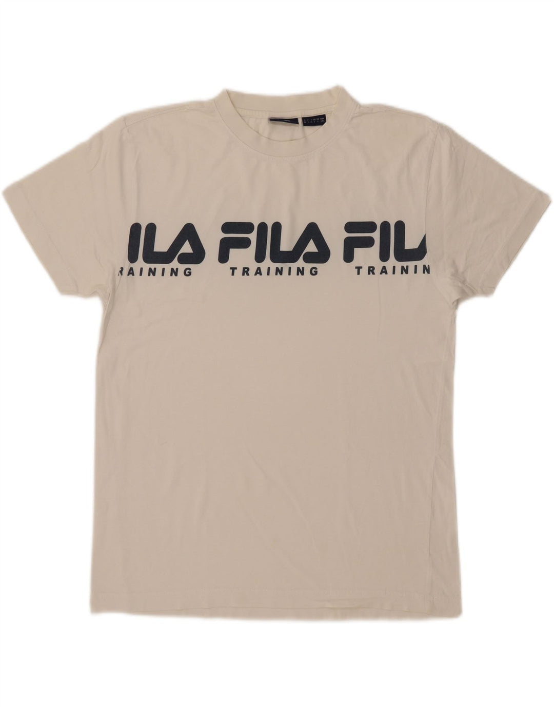 Fila Herre Grafisk T-Shirt Top Stor Hvid