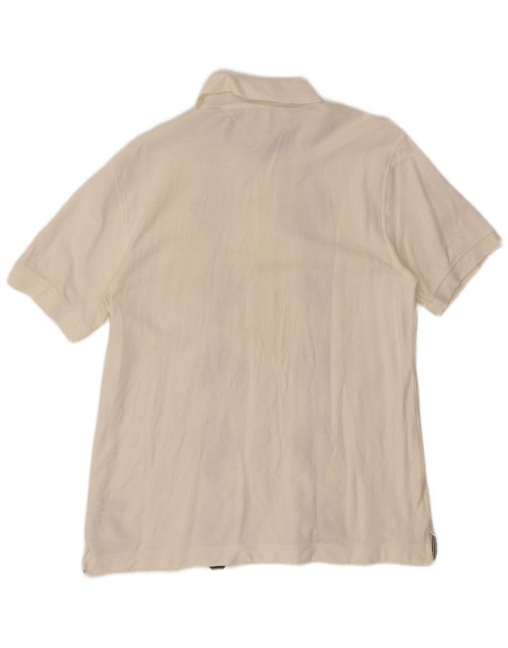 Tommy Hilfiger Herre poloshirt Medium White Argyle/Diamond Bomuld