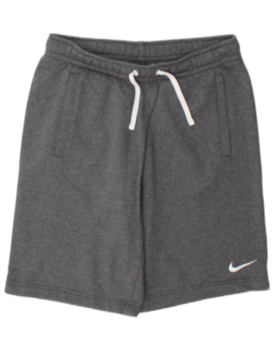 Nike Sportshorts til mænd, mellemgrå flækket bomuld