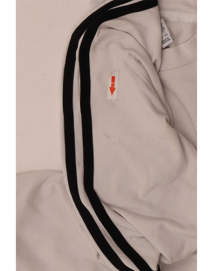 Adidas Dame Top Langærmet UK 12 Medium White