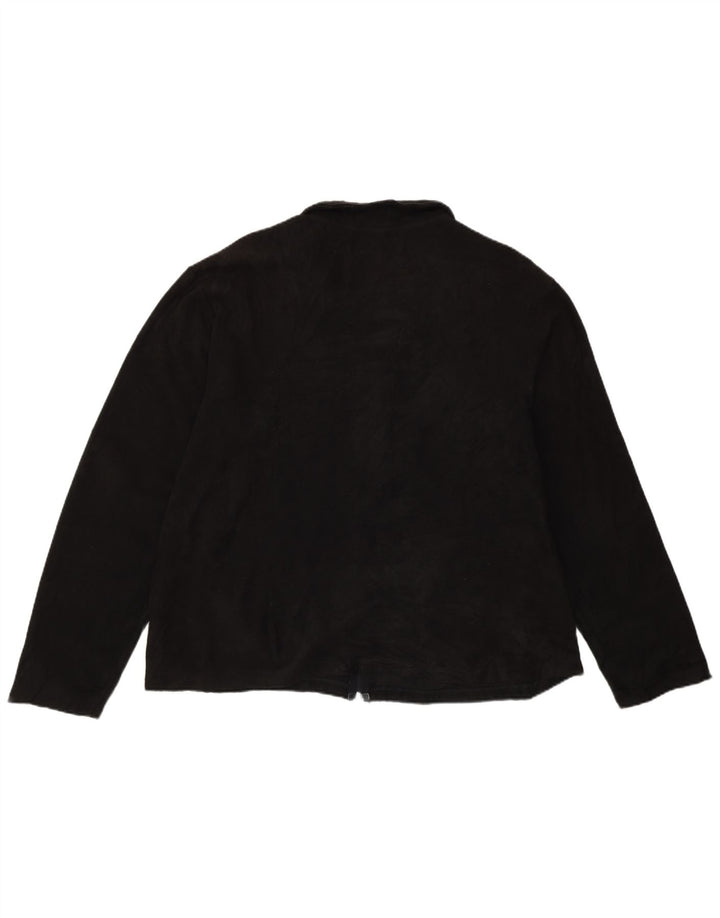 Starter Herre Fleecejakke UK 38 Medium Sort Polyester