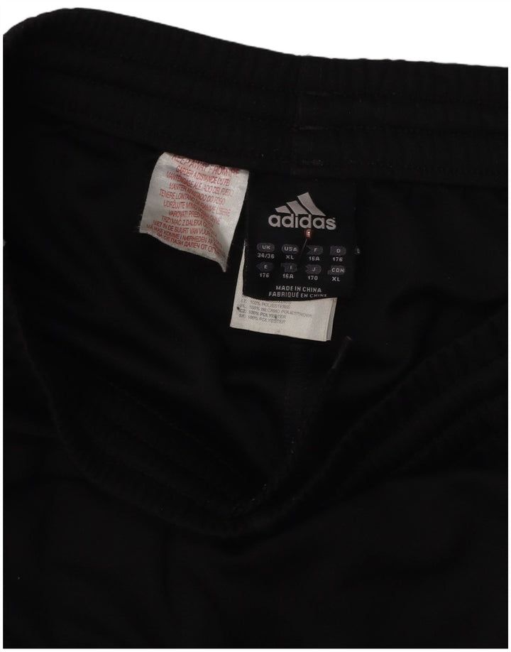 Adidas Træningsdragtsbukser til drenge 15-16 år Sort Colourblock Polyester