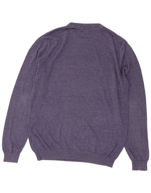 Volcom Herre Crew Neck Jumper Sweater Stor Lilla Bomuld