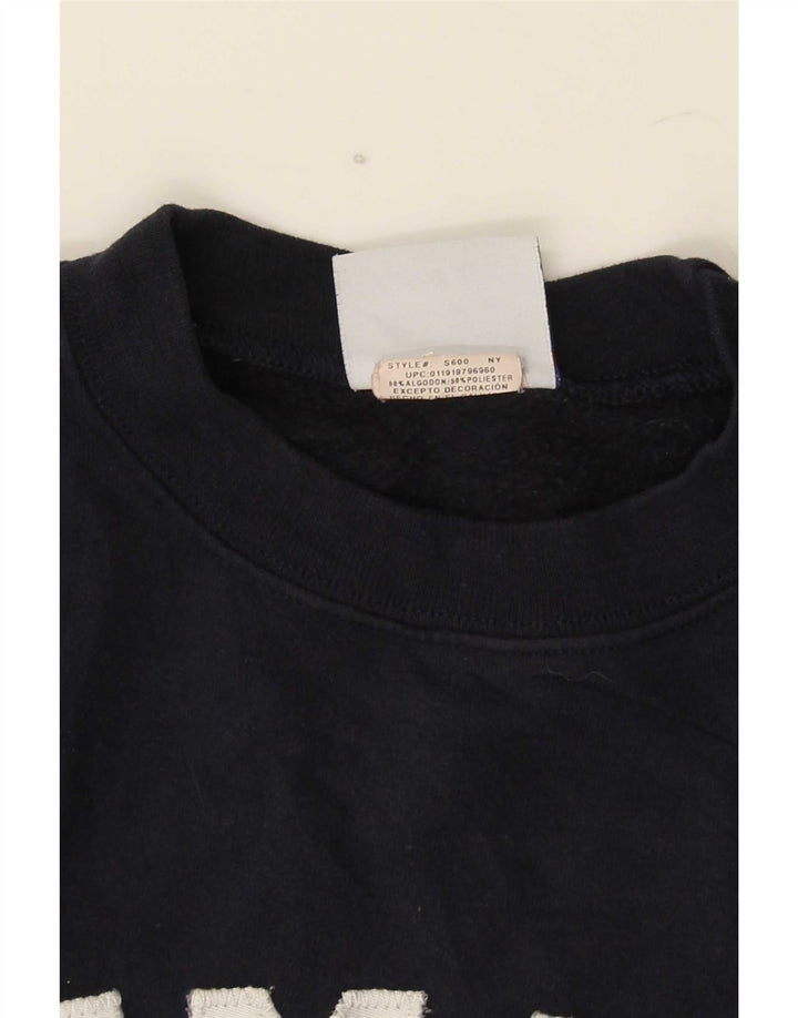 Champion Herre Summit Grafisk Sweatshirt Jumper lille marineblå bomuld
