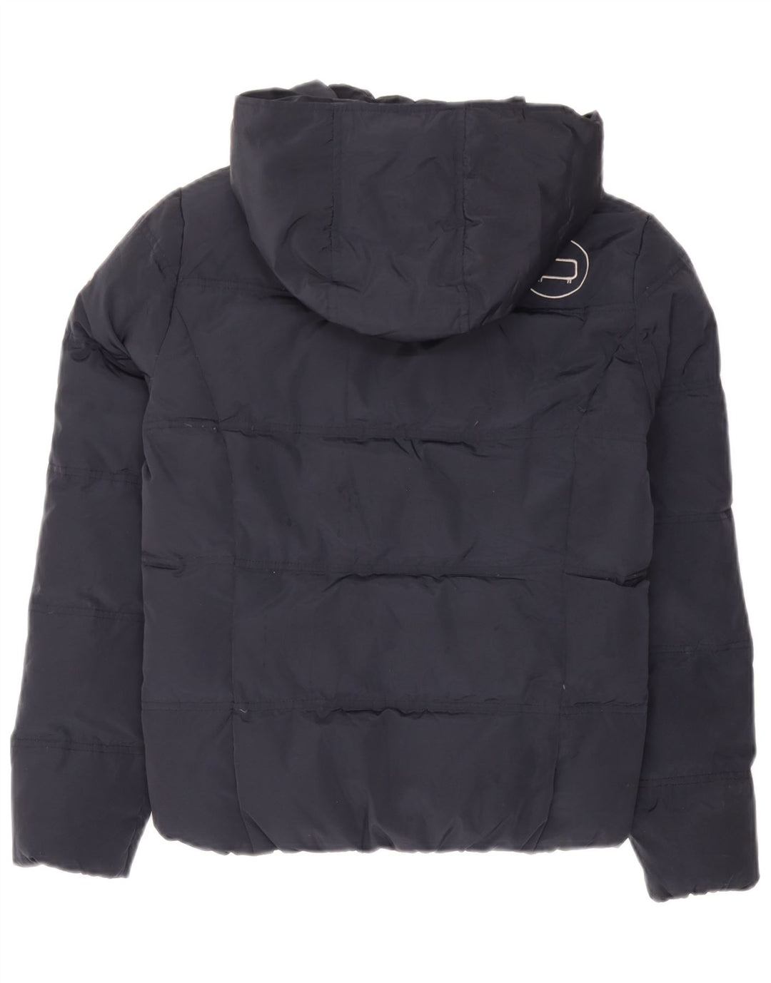Woolrich Penn-Rich polstret hættejakke til kvinder UK 10 Small Navy Blue