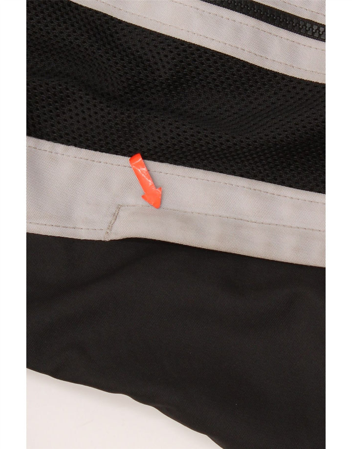 Clover Womens Graphic Racer Jacket UK 6 XS Flerfarvet Colourblock