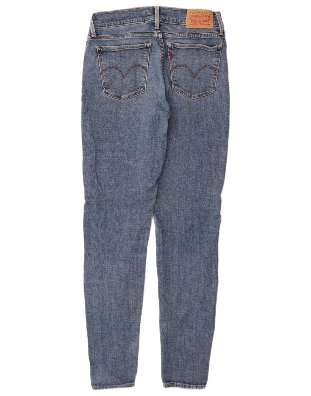 LEVI'S Womens 710 Super Skinny Jeans W27 L28 Blue