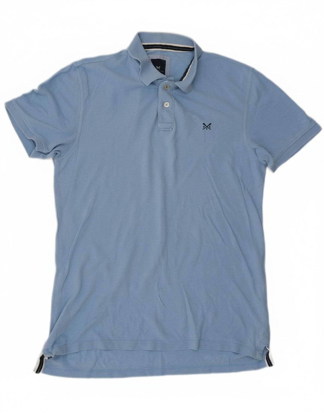 Besætningstøj Herre poloshirt Stor blå bomuld